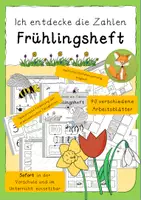Vorschau - Unterrichtsreihen - Sorglospaket Frühling Vorschule/Klasse 1/DaZ - Deckblatt