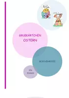 Vorschau - Anderer Materialtyp - Grußkärtchen für Ostern - Deckblatt
