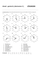 Vista previa - Juegos / Gamificación - Uhrzeit gemischt 9 - de las clases de alemán - página 3
