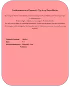Vorschau - Klassenarbeiten - Produktionsorientierte Klassenarbeit zum Thema Märchen - Deckblatt