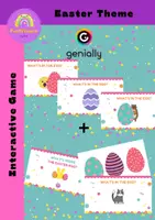 Aperçu - Jeux - Qu'y a-t-il à l'intérieur de l'œuf de Pâques - Jeu interactif amusant pour Pâques et révision en ANGLAIS - What's inside the Easter Egg - Fun Interactive game for Easter and Revision - Page de couverture