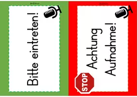 Vorschau - Mal- und Bastelvorlagen - Podcast - Aufnahmestudio Materialien - Seite 3