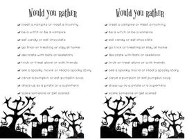 Vorschau - Spiele - Halloween Spiel Vokabeln - Deckblatt