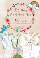 Vorschau - Arbeitsblätter - Gedichte des Monats - Frühlingssammlung - Deckblatt