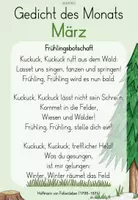 Vorschau - Arbeitsblätter - Gedichte des Monats - Frühlingssammlung - Seite 2