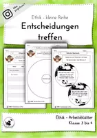 Vorschau - Unterrichtsreihen - Ethik - Entscheidungen treffen - Deckblatt
