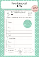Vorschau - Anderer Materialtyp - Krankenpost - Affe - Deckblatt