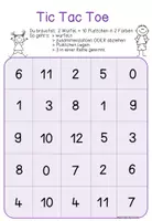Vorschau - Spiele - TicTacToe Würfelspiel für erstes Plus- und Minusrechnen - Seite 3