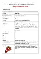Vorschau - Stundenentwürfe - Arbeiten mit dem Qualitätsfächer - Qualitätstest Pizza - Seite 3