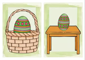 Vorschau - Arbeitsblätter - Deutsch/ DaZ - Ostern Präpositionen - Arbeitsblätter und Bildkarten - Sprachförderung - Seite 2