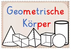 Vorschau - Arbeitsblätter - geometrische Körper (Tafelmaterial, Arbeitsblätter) - Seite 3