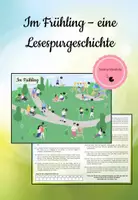 Vorschau - Arbeitsblätter - Lesespurgeschichten Paket - Deckblatt
