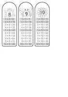 Vista previa - Juegos / Gamificación - 1x1 Llavero | Llavero de tablas de multiplicar | Pequeñas tablas de multiplicar - página 2