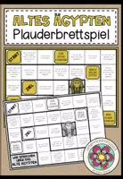 Vorschau - Arbeitsblätter - DAS ALTE ÄGYPTEN - Plauderbrettspiel - Deckblatt