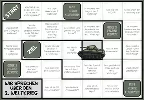 Vorschau - Arbeitsblätter - DER 2. WELTKRIEG - Plauderbrettspiel - Seite 1