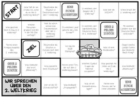 Vorschau - Arbeitsblätter - DER 2. WELTKRIEG - Plauderbrettspiel - Seite 2