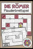 Vorschau - Arbeitsblätter - Römer – Römisches Reich, Antike und Alltag | Plauderbrettspiel als Gesprächsanlass - Deckblatt