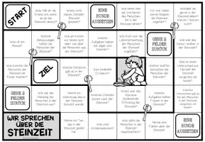 Vorschau - Arbeitsblätter - DIE STEINZEIT - Plauderbrettspiel - Seite 2