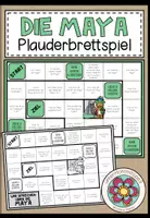 Vorschau - Arbeitsblätter - DIE MAYA - Plauderbrettspiel - Deckblatt