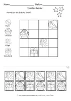 Vorschau - Stationenlernen - Valentinstag Sudoku Knobeln sprachsensibel 2018 - Seite 2