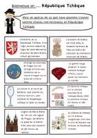 Aperçu - Feuilles d'exercices - Tour d'Europe : la République Tchèque - Page 1