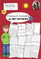 Vorschau - Stationenlernen - Mega-Paket zu den Wortarten - Seite 1