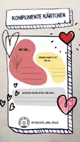 Vorschau - Bildkarten - Komplimente Kärtchen - Deckblatt