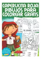Vorschau - Mal- und Bastelvorlagen - FREEBIE / kostenlos Caperucita Roja Ausmalbilder Spanisch Gurndschule - Deckblatt