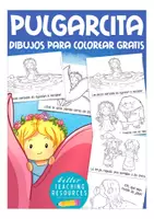 Vorschau - Arbeitsblätter - Pulgarcita (Däumelinchen) - Ausmalbilder Spanisch kostenlos! FREEBIE / gratis! - Deckblatt