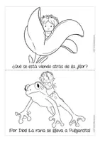 Vorschau - Arbeitsblätter - Pulgarcita (Däumelinchen) - Ausmalbilder Spanisch kostenlos! FREEBIE / gratis! - Seite 2