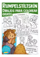 Vorschau - Arbeitsblätter - Rumpelstiltskin (Rumpelstilzchen) Ausmalbilder Spanisch kostenlos! FREEBIE / gratis! - Deckblatt