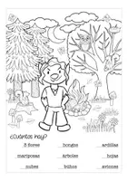 Vorschau - Arbeitsblätter - Rumpelstiltskin (Rumpelstilzchen) Ausmalbilder Spanisch kostenlos! FREEBIE / gratis! - Seite 2