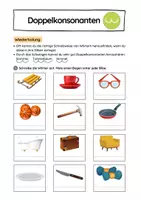 Vorschau - Arbeitsblätter - FRESCH-Methode - Schwingen (Schwerpunkt: Doppelkonsonanten) - Seite 1