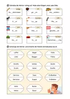 Vorschau - Arbeitsblätter - FRESCH-Methode - Schwingen (Schwerpunkt: Doppelkonsonanten) - Seite 2