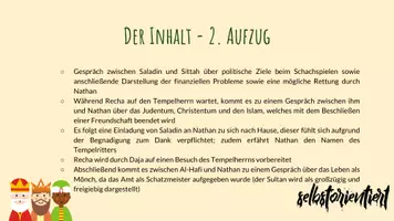 Vorschau - Stundenentwürfe - Stundenentwürfe: Nathan der Weise von Gotthold Ephraim Lessing - Präsentationen - Seite 3