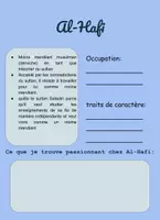 Aperçu - Feuilles d'exercices - Al-Hafi - Feuille de travail - Page de couverture