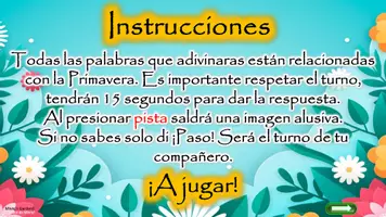 Vista previa - Juegos / Gamificación - Bienvenida Primavera: Juego de la A a la Z - página 1