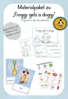Vorschau - Arbeitsblätter - Begleitmaterial zu "Froggy gets a doggy" - Deckblatt