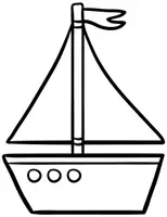 Aperçu - Matériel pour travaux manuels / dessin - Coloriages Bateau - Page 2
