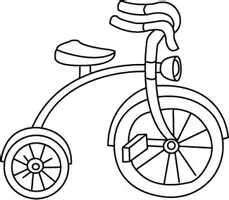 Aperçu - Matériel pour travaux manuels / dessin - Coloriages Bicyclette - Page 3