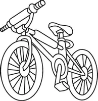 Aperçu - Matériel pour travaux manuels / dessin - Coloriages Bicyclette - Page de couverture