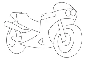 Aperçu - Matériel pour travaux manuels / dessin - Coloriages Moto - Page 3