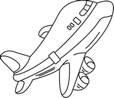 Aperçu - Matériel pour travaux manuels / dessin - Coloriages Avion - Page 2