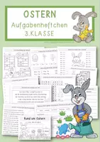 Vorschau - Arbeitsblätter - Osterheftchen 3. Klasse - Ostern - Deckblatt