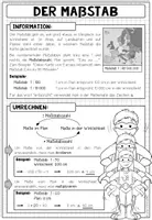 Vorschau - Poster - Maßstab berechnen – Plan und Wirklichkeit | Poster & Merkblatt 5.–6. Klasse - Seite 3