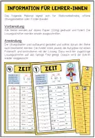 Vorschau - Arbeitsblätter - Zeiteinheiten umwandeln – Stunden, Minuten & Sekunden | Übungsblätter mit Selbstkontrolle 5.–6. Klasse - Seite 1