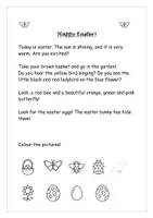 Vorschau - Arbeitsblätter - Happy Easter! Arbeitsblätter für den Englischunterricht - Seite 1