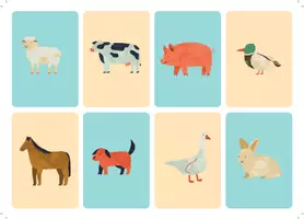 Vorschau - Spiele - 3er Memoria Spielepack DaF zu den Themen: Ostern- Gegenteile- Tiere - Seite 1