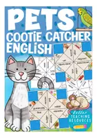 Vista previa - Juegos / Gamificación - PETS (animals) cootie catcher English game / juego Inglés para la primaria - Portada
