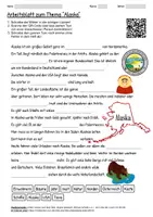 Vorschau - Arbeitsblätter - Arbeitsblatt "Alaska" + Onlineübung & MP3 + Infografik - Deckblatt
